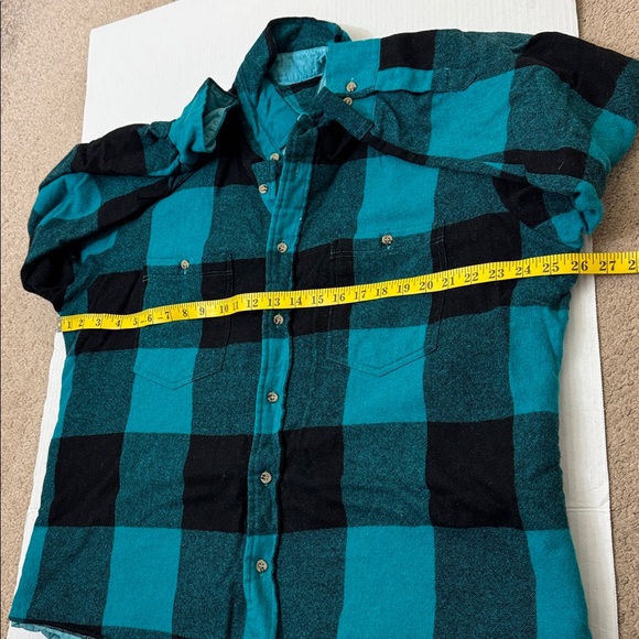 Women’s Plaid Shirt Jacket Green Shacket Size XL - Picture 8 of 8